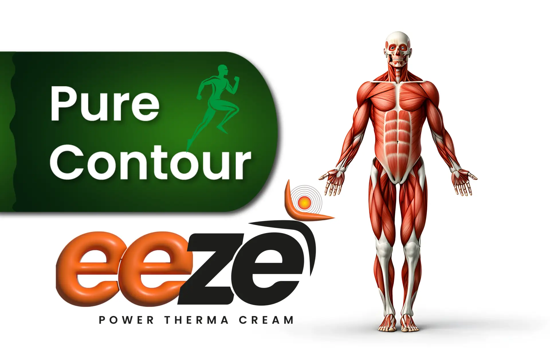 Eeze Topical Gel, 100ml pump bottle